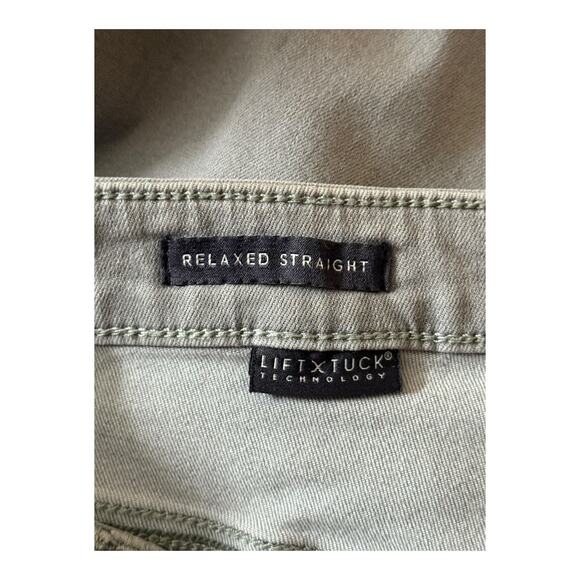 NYDJ Womens Plus Relaxed Ankle Straight Leg Jeans gray size 20W - Picture 5 of 7